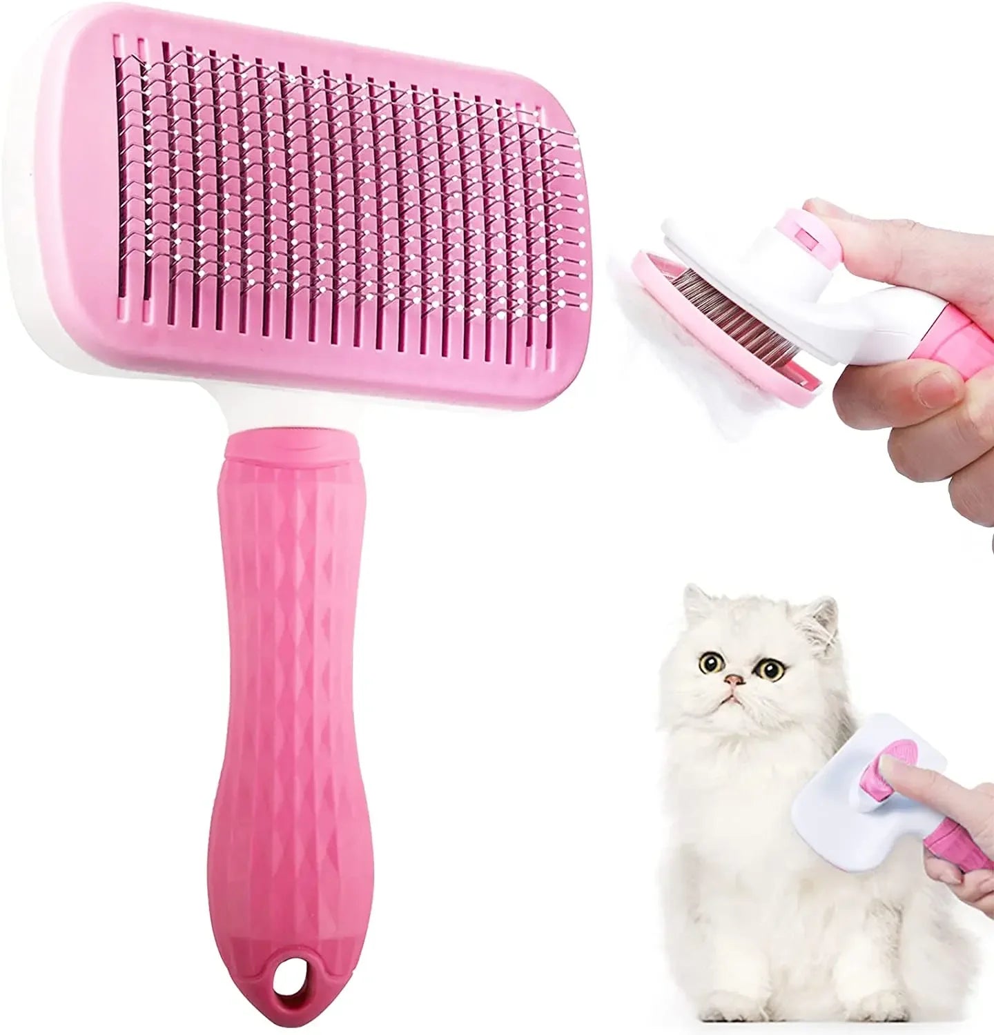 Dog Hair Remover Brush Cat Dog Hair Grooming and Care Comb for Long Hair Dog Pet Removes Hairs Cleaning Bath Brush Dog Supplies